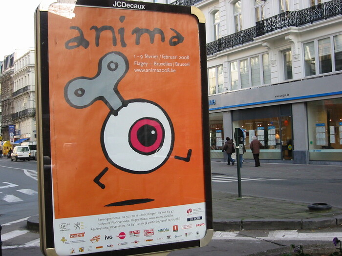 affiche Anima dans la rue